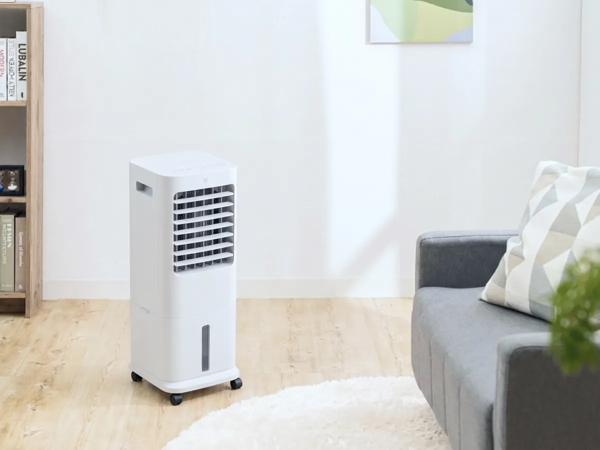 加湿機能付き 大風量温冷風扇 | 株式会社 QUADS – クワッズ